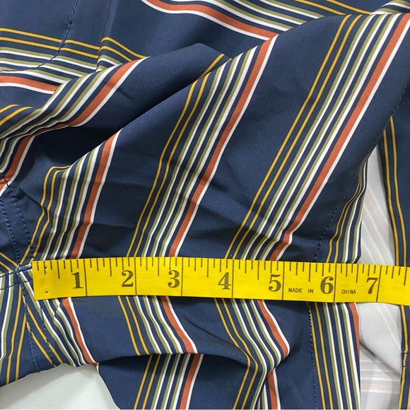 Goodthreads Men's Swim Shorts Navy/Striped - Size 42 NWOT SKU1062 - Picture 12 of 12